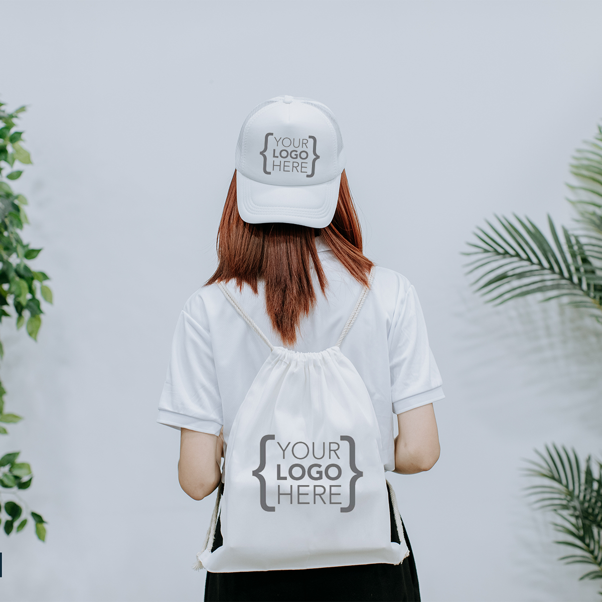Drawstring Backpack (with Your Logo)